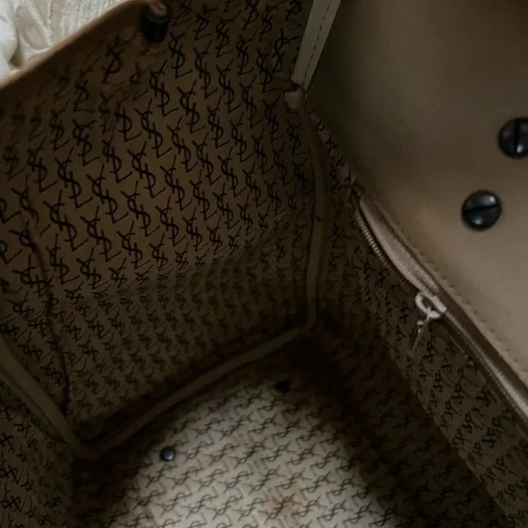 Yves Saint Laurent Vintage giraffe pattern weekender bag - Picture 6 of 15